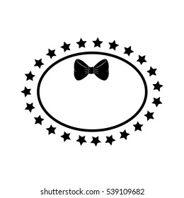 Stars in circle icon vector illustration graphic design