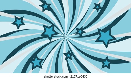Sterne Comiccartoon-Hintergrund