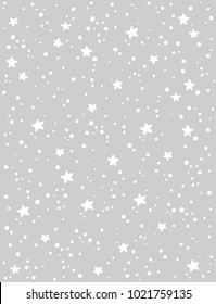 Stars confetti pattern