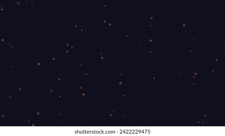 Stars in dark background. Space stars background. Abstract background, Stardust and bright shining stars in universal, Vector illustration.