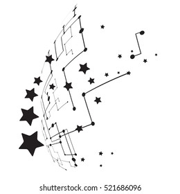 Stars design tattoos.