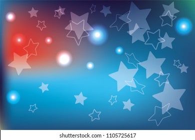 Stars design template. Vector colorful background design. Abstract rainbow color vector illustration. Star colorful modern background design. Beautiful stars background. 