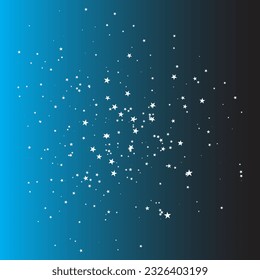 Estrellas de diferentes formas, un conjunto de plantillas para tarjeta de saludo, afiche, ilustración vectorial, fondo 