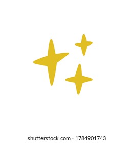 stars doodle icon, vector illustration