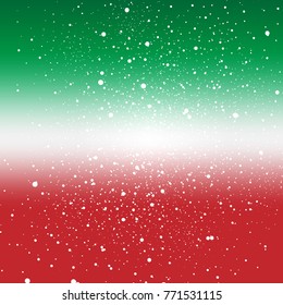 Stars dust snow scatter Christmas concept in winter abstract background