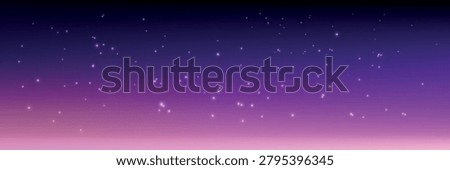 Stars explode with light across a deep cosmic sky. The Milky Way forms a glowing path above hills. Night feels endless and calm. 
