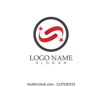 Stars faster logo template vector icons