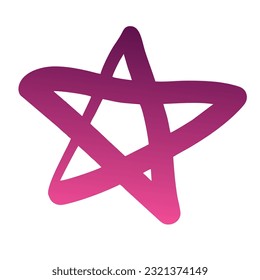 Stars Gradient Art Vector Design