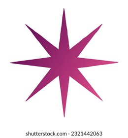 Stars Gradient Art Vector Design