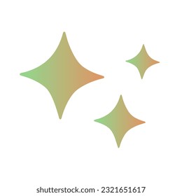 Stars Gradient Art Vector Design