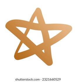 Diseño de vectores de arte gradiente de estrellas