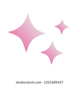 Stars Gradient Art Vector Design