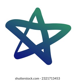 Stars Gradient Art Vector Design