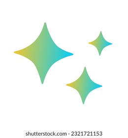 Stars Gradient Art Vector Design