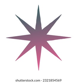 Stars Gradient Art Vector Design