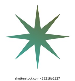 Stars Gradient Art Vector Design