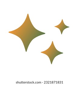 Stars Gradient Art Vector Design