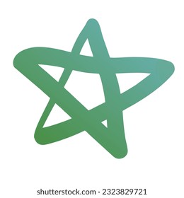 Diseño de vectores de arte gradiente de estrellas