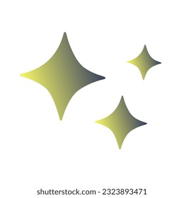 Stars Gradient Art Vector Design
