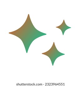 Stars Gradient Art Vector Design