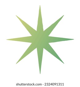 Diseño de vectores de arte gradiente de estrellas