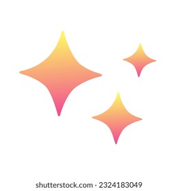 Stars Gradient Art Vector Design