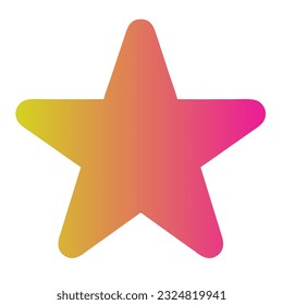 Diseño de vectores de arte gradiente de estrellas
