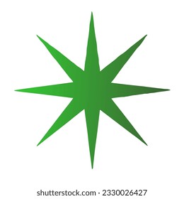 Diseño de vectores de arte gradiente de estrellas