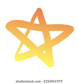 Diseño de vectores de arte gradiente de estrellas