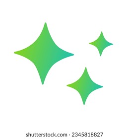 Diseño de vectores de arte gradiente de estrellas