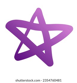 Stars Gradient Art Vector Design