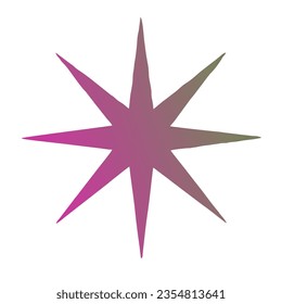 Stars Gradient Art Vector Design