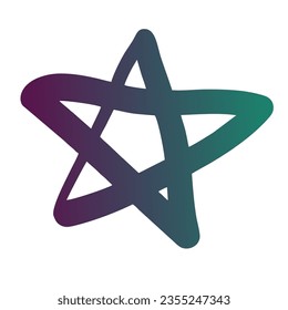 Stars Gradient Art Vector Design