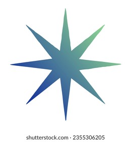 Stars Gradient Art Vector Design