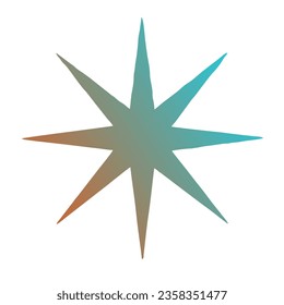 Stars Gradient Art Vector Design