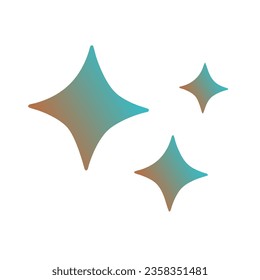 Stars Gradient Art Vector Design