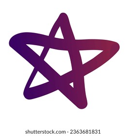 Stars Gradient Art Vector Design