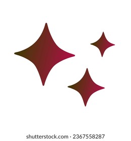 Stars Gradient Art Vector Design