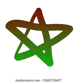 Stars Gradient Art Vector Design