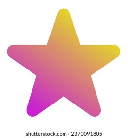 Diseño de vectores de arte gradiente de estrellas