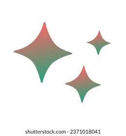 Stars Gradient Art Vector Design