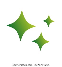 Diseño de vectores de arte gradiente de estrellas