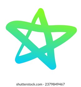 Stars Gradient Art Vector Design