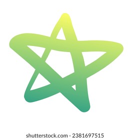 Stars Gradient Art Vector Design