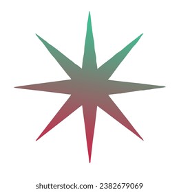 Stars Gradient Art Vector Design