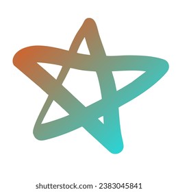 Stars Gradient Art Vector Design