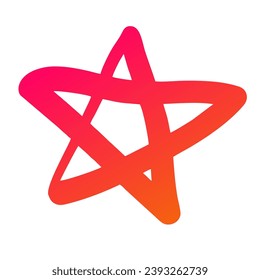 Stars Gradient Art Vector Design