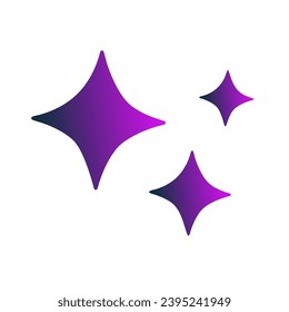 Stars Gradient Art Vector Design