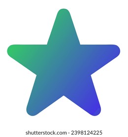 Diseño de vectores de arte gradiente de estrellas