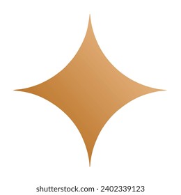 Diseño de vectores de arte gradiente de estrellas